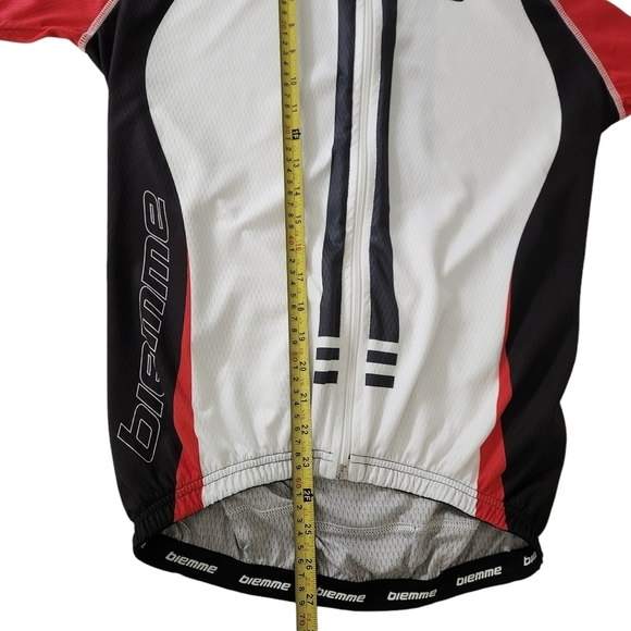 BIEMME Technical Sportwear Cycling short sleeve Jersey size Large Made in Italy - Picture 10 of 14